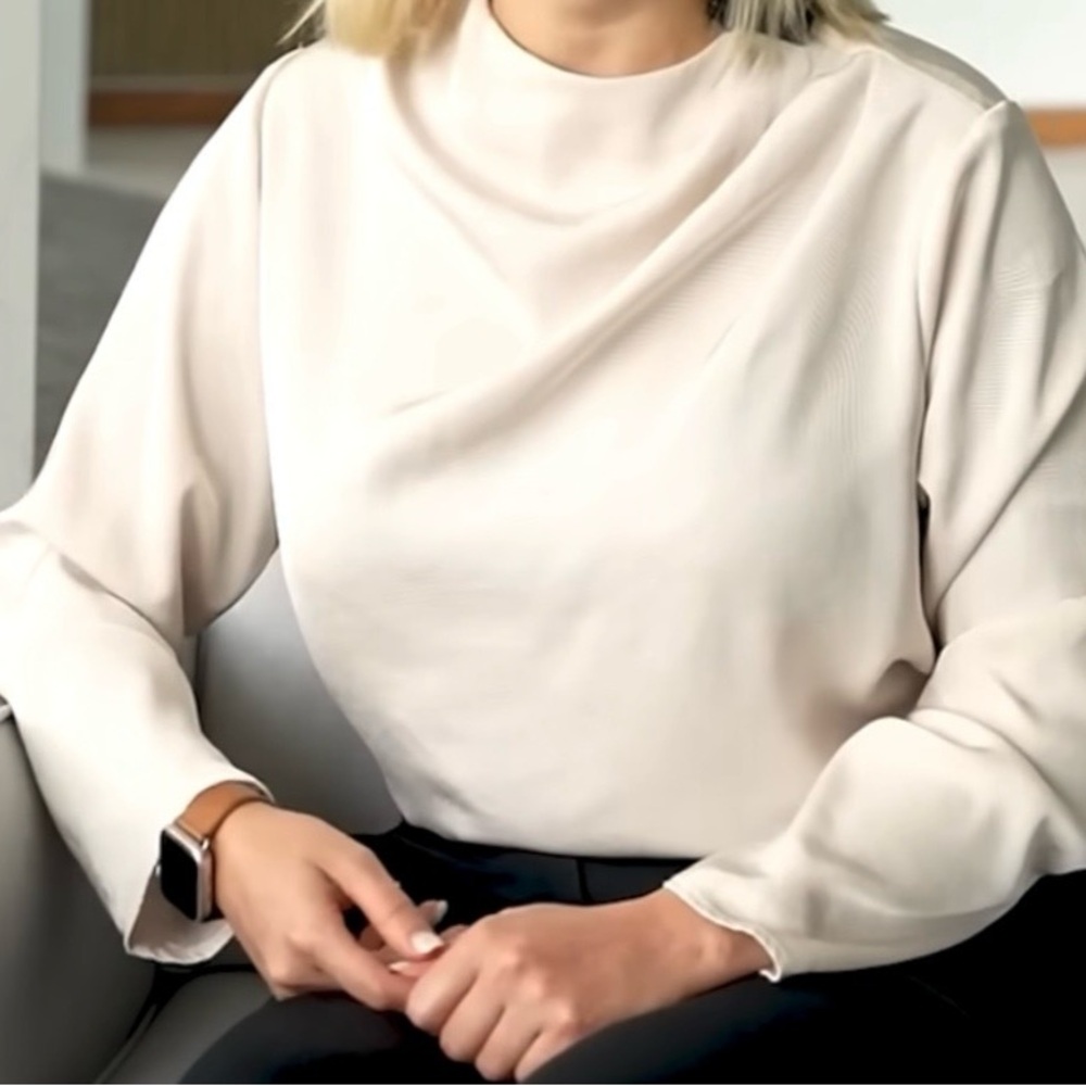 H&M Cream Blouse